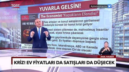 The Economist Konut Krizini Duyurdu! - Ekrem Açıkel İle TGRT Ana Haber