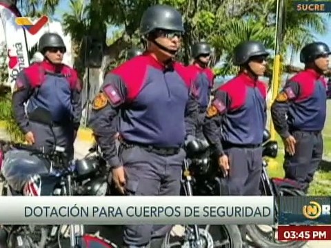 Sucre | Alcaldía de Cumaná entregó una dotación de uniformes a cuerpos de seguridad de la entidad