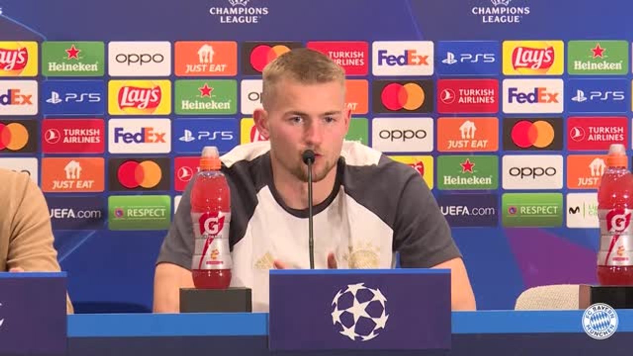 De Ligt: 'Gegen Barca ist es immer schwierig'