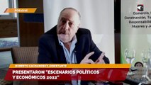 Presentaron Escenarios políticos y económicos 2022