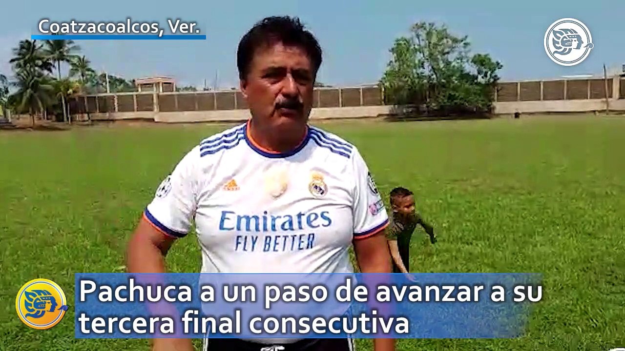 Pachuca derrota 2-0 a Jáltipan en el duelo de ida de semifinales del futbol regional Más de 60