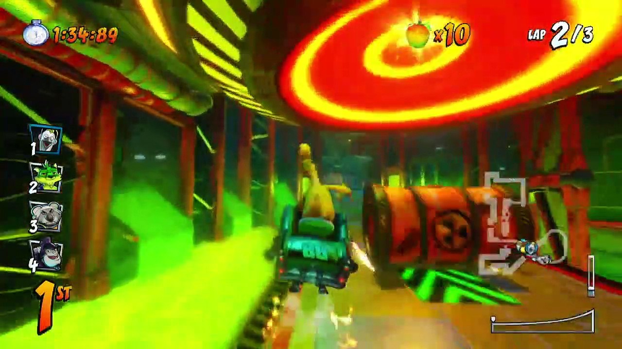 Crash Cup Mirror Mode Gameplay - Crash Team Racing Nitro-Fueled