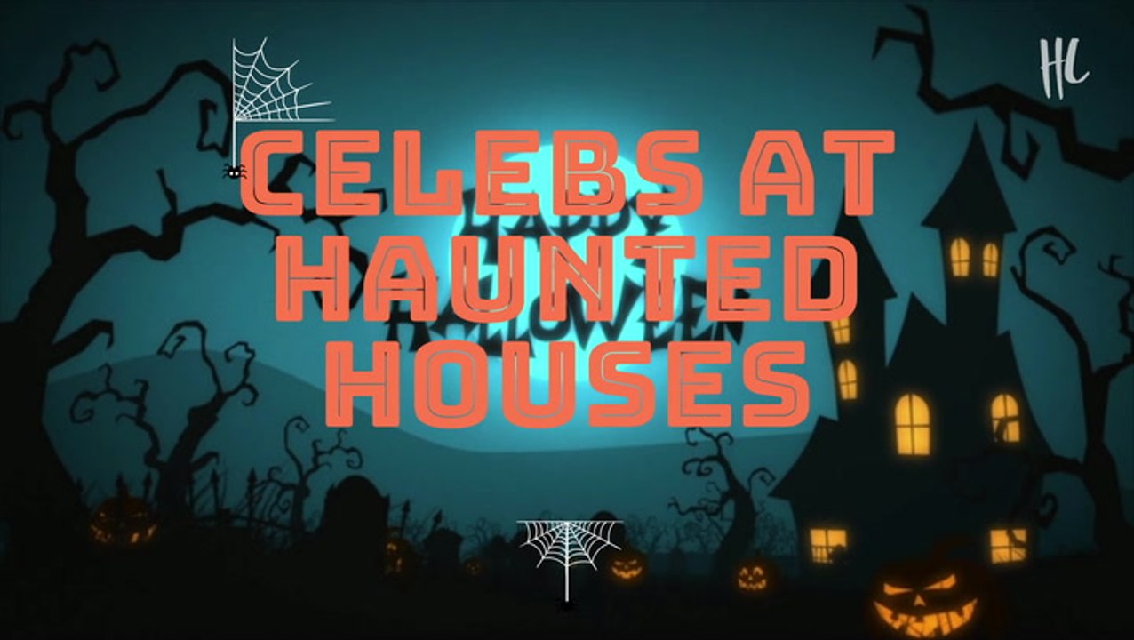Celebs At Haunted Halloween Houses