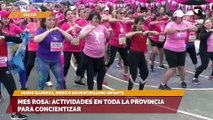 Sala cinco Mes rosa Actividades en toda la provincia para concientizar