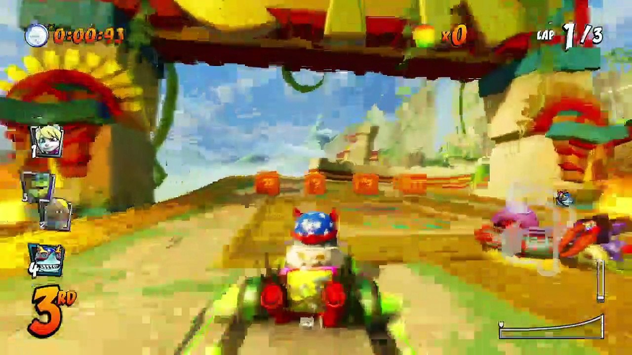 Nitro Cup (Medium) Gameplay - Crash Team Racing...