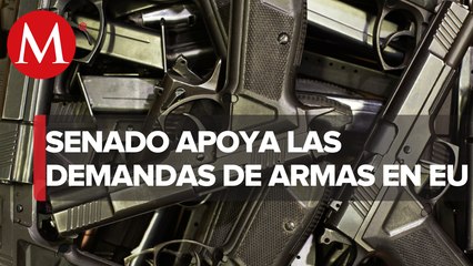 Senado respalda acciones del gobierno contra tráfico de armas