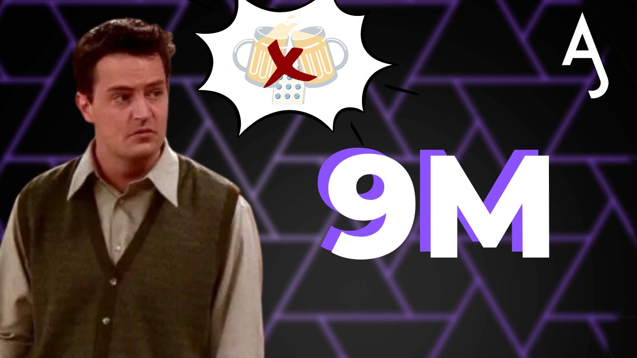 Matthew Perry revela que se ha gastado 9 millones de dólares en rehabilitación para estar sobrio