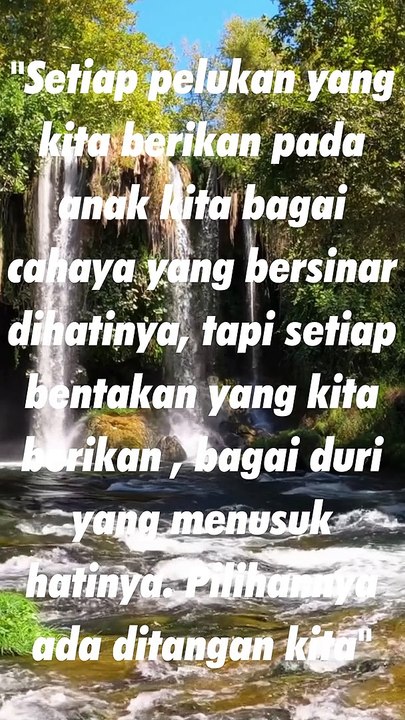 Bentakan wtau pujian? Pilihan ditangan kitq