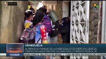 Venezuela: Al menos 52 familias fueron evacuadas tras las intensas lluvias