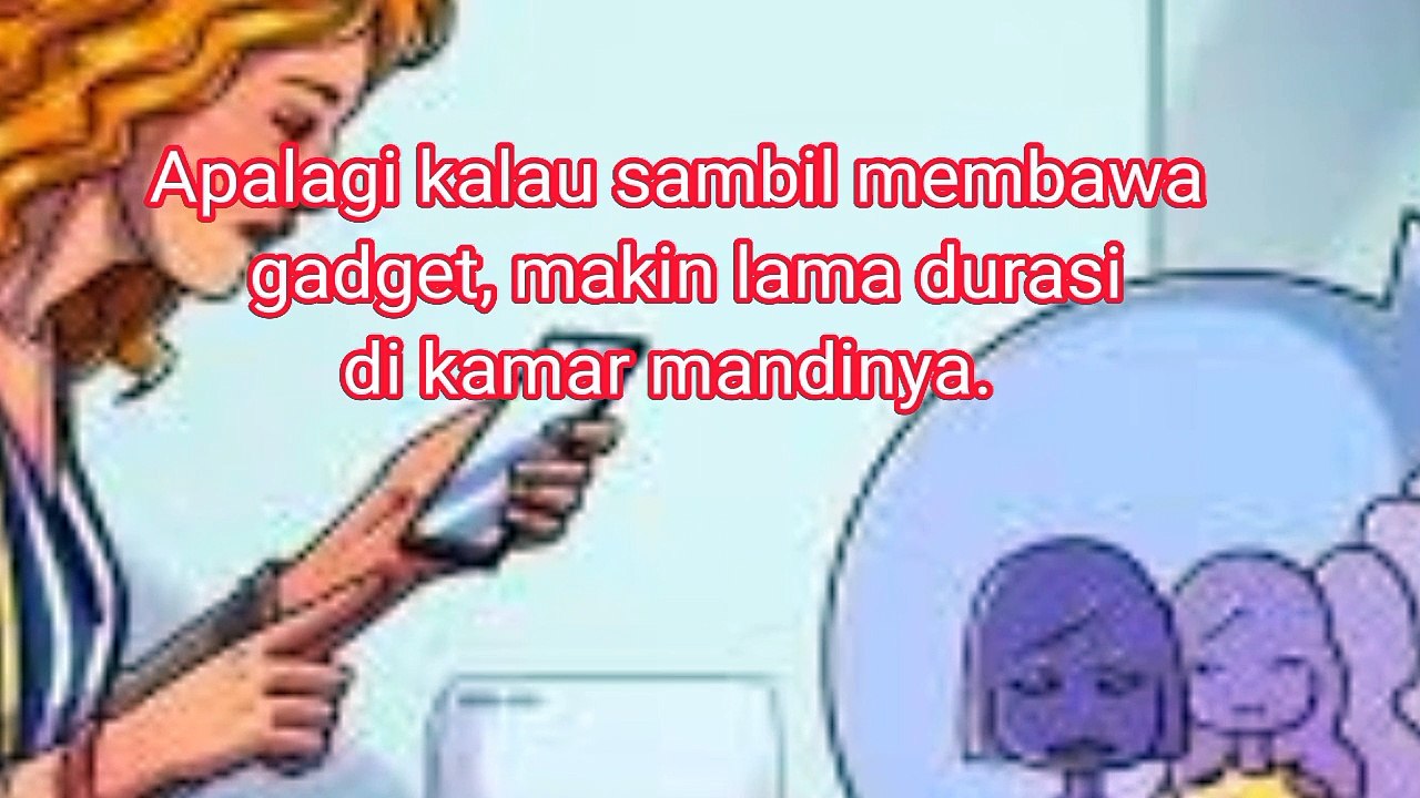 7 adat masuk kamar mandi
