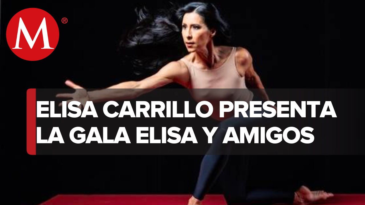 Elisa Carrillo de vuelta en México para la Gala Elisa y Amigos