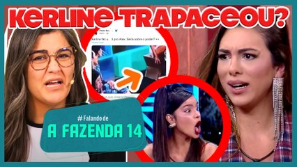 AFAZENDA14: Pétala cai na roça, ADM aponta sinal de Kerline e pai dela assume que invadiu o reality