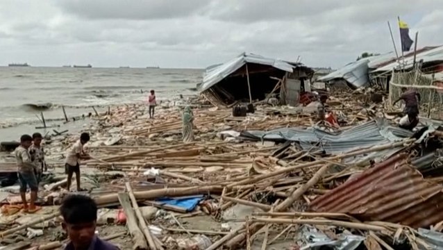 Dozens killed by Cyclone Sitrang in Bangladesh
