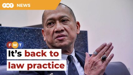 It’s back to law practice and business for Nazri