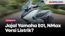 Nyobain motor listrik Konsep Yamaha E01, Akankah Jadi NMax Versi Listrik?