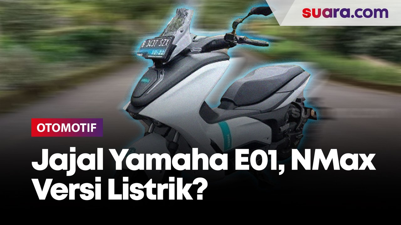 Nyobain motor listrik Konsep Yamaha E01, Akankah Jadi NMax Versi Listrik?
