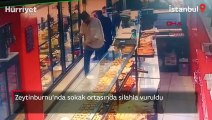 Sokak ortasında silahla vuruldu