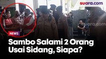 Kali Ini Dengan Dua Orang, Ferdy Sambo Kembali Bersalaman Usai Jalani Sidang di PN Jaksel