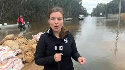 Locals worried about health risks from dirty floodwaters