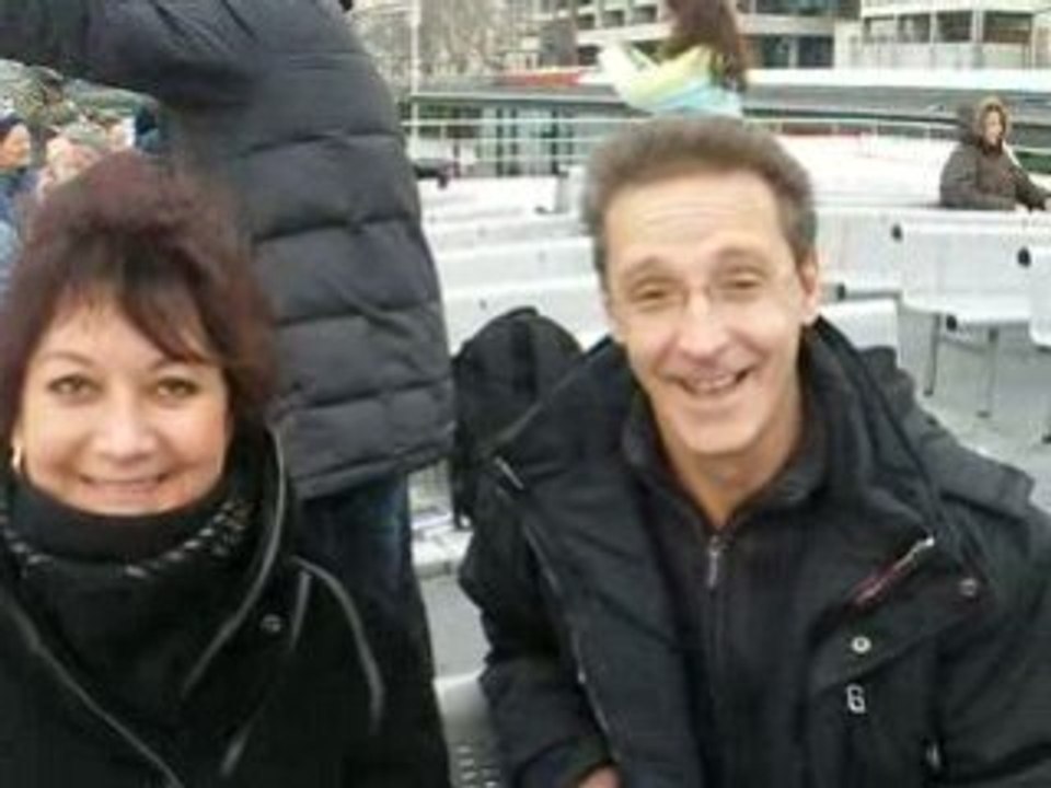 Tower Bridge in a boat in london