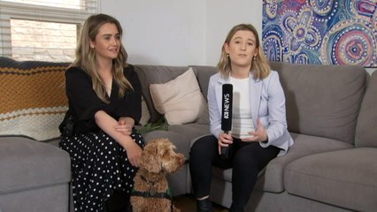 Blood sugar assistance dog paired up its first owner