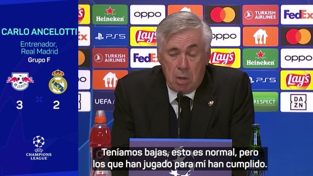 RB Leipzig 3 - REAL MADRID 2 | Rueda de prensa de ANCELOTTI | Diario As