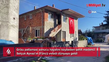 Erdoğan'dan isim tavsiyesi! Şehit madencinin oğlu dünyaya geldi