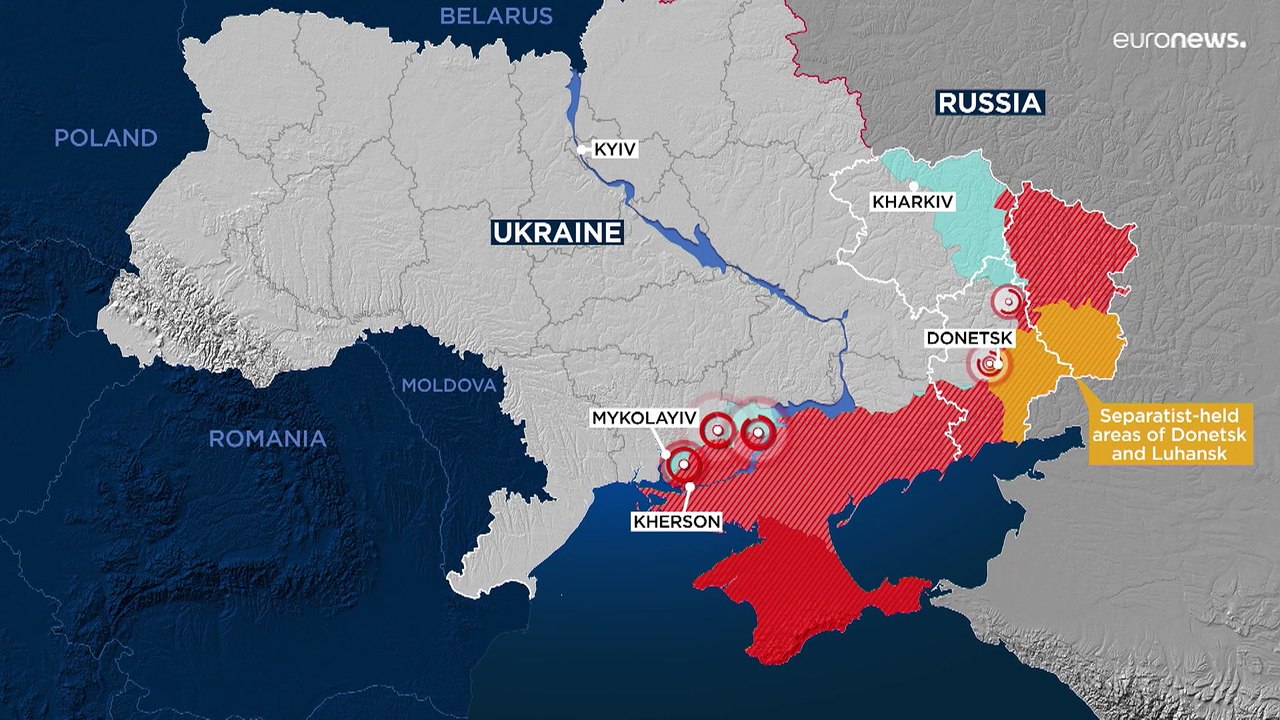 Ukraine war: Moscow-installed authorities urge Kherson residents to 'leave immediately'