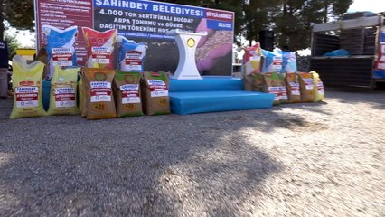 Şahinbey Belediyesi'nden çiftçilere 7000 kamyonluk destek