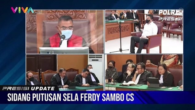 Sambo-Putri Kompak Pakai Baju Putih Saat Sidang Putusan Sela