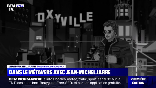 BFMTV dans le métavers avec Jean-Michel Jarre