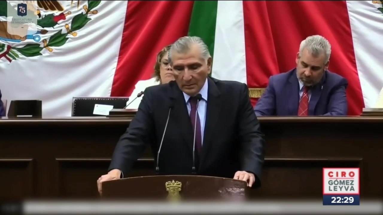 Adán Augusto acusa a Felipe Calderón de dejar un “regadero de sangre”