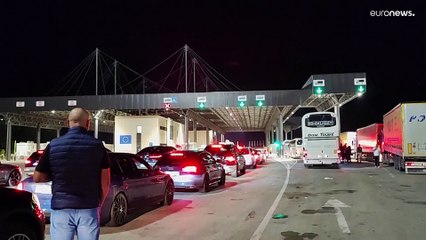 Косово: дедлайн для смены автомобильных номеров приближается