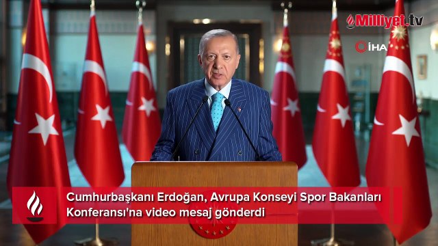 Erdoğan: Türkiye'yi bir spor ülkesi yapacak adımları atmaya devam edeceğiz