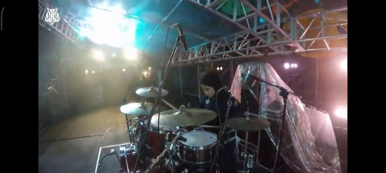 Vob (voice of baceprot) band metal cewek berhijab " THE ENEMY OF EARTH IS YOU" live perform in taiwan