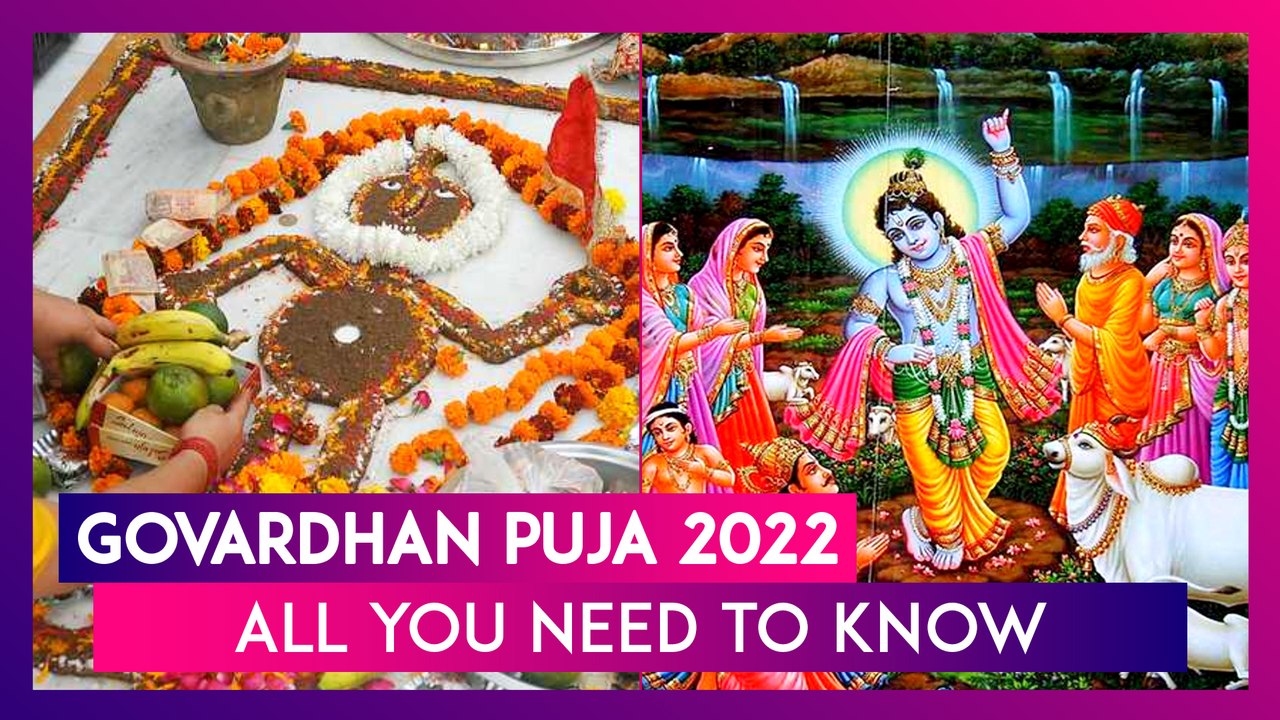 Govardhan Puja 2022: Date, Annakut Puja Customs, Pratipada Tithi & Significance Of The Lord Krishna Festival