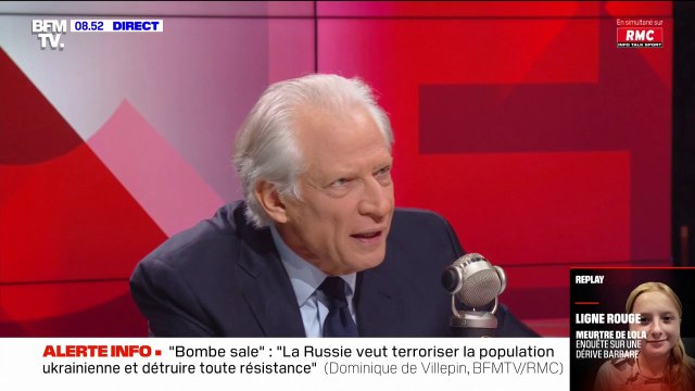 Dominique Villepin: Je ne suis pas sûr que le président de la République soit toujours au contact du pays et des réalités