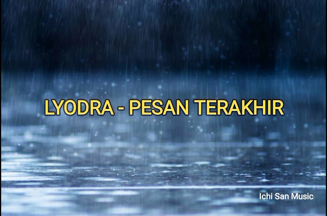 Karaoke -Lyodra Pesan Terakhir-