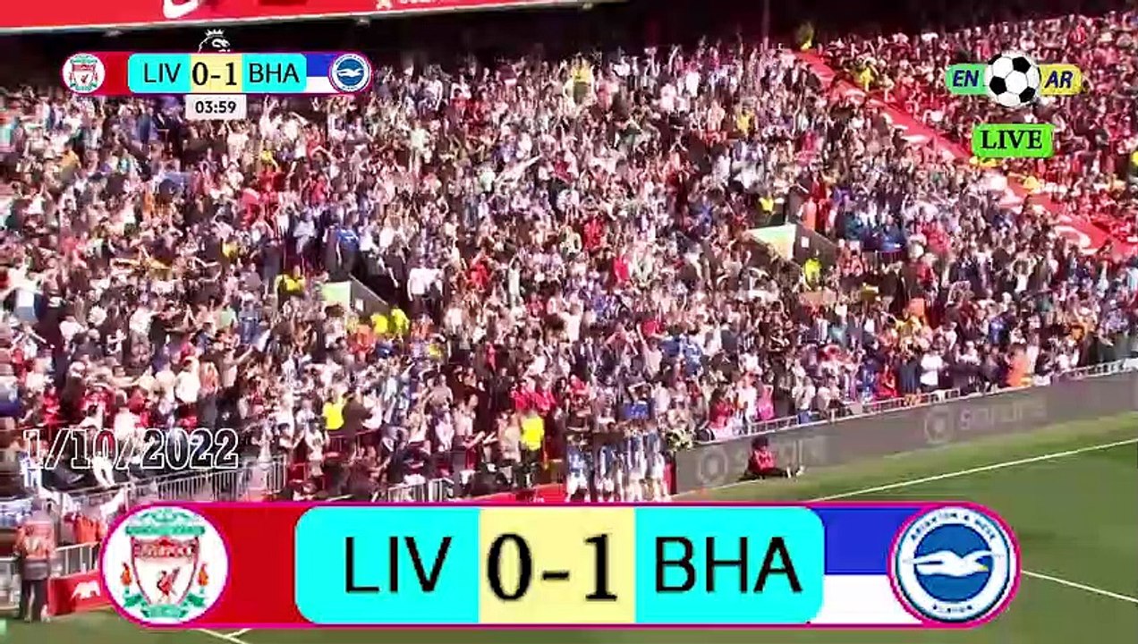 Liverpool 3-3 Brighton / برايتون 3- 3ليفربول   / English Premier League 2022 / 2023  الدوري الإنجليزي الممتاز