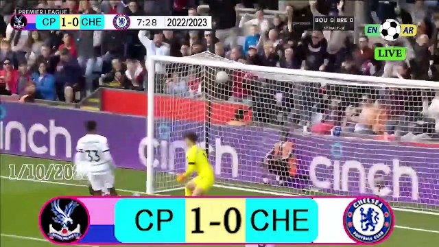Crystal Palace 1-2 Chelsea / تشيلسي 2- 1كريستال بالاس / English Premier League 2022 / 2023 الدوري الإنجليزي الممتاز
