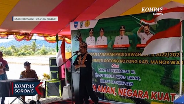 Kabupaten Manokwari Perlu Miliki Lahan Sawah Produktif Seluas Sebelas Ribu Hektar