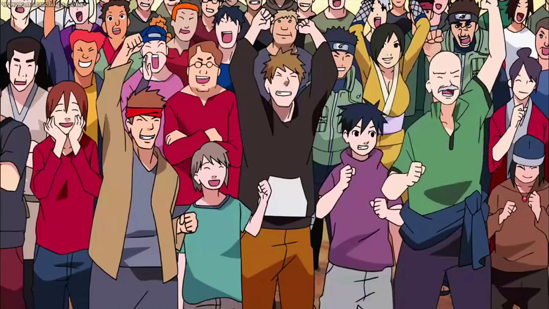 Naruto dan Kyubi bersatu - Naruto