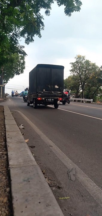 Jalur pantura sore ini