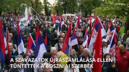 Boszniai Szerb Köztársaság: hétvégén érkezik az újraszámlálás eredménye, Dodik már most ünnepelne
