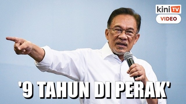 Saya bukan orang luar, 9 tahun tekun di Perak - Anwar