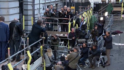 Ministers arrive at No.10 for cabinet meeting