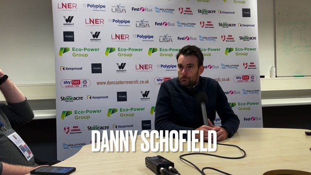 Danny Schofield wants to get Doncaster Rovers playing football
