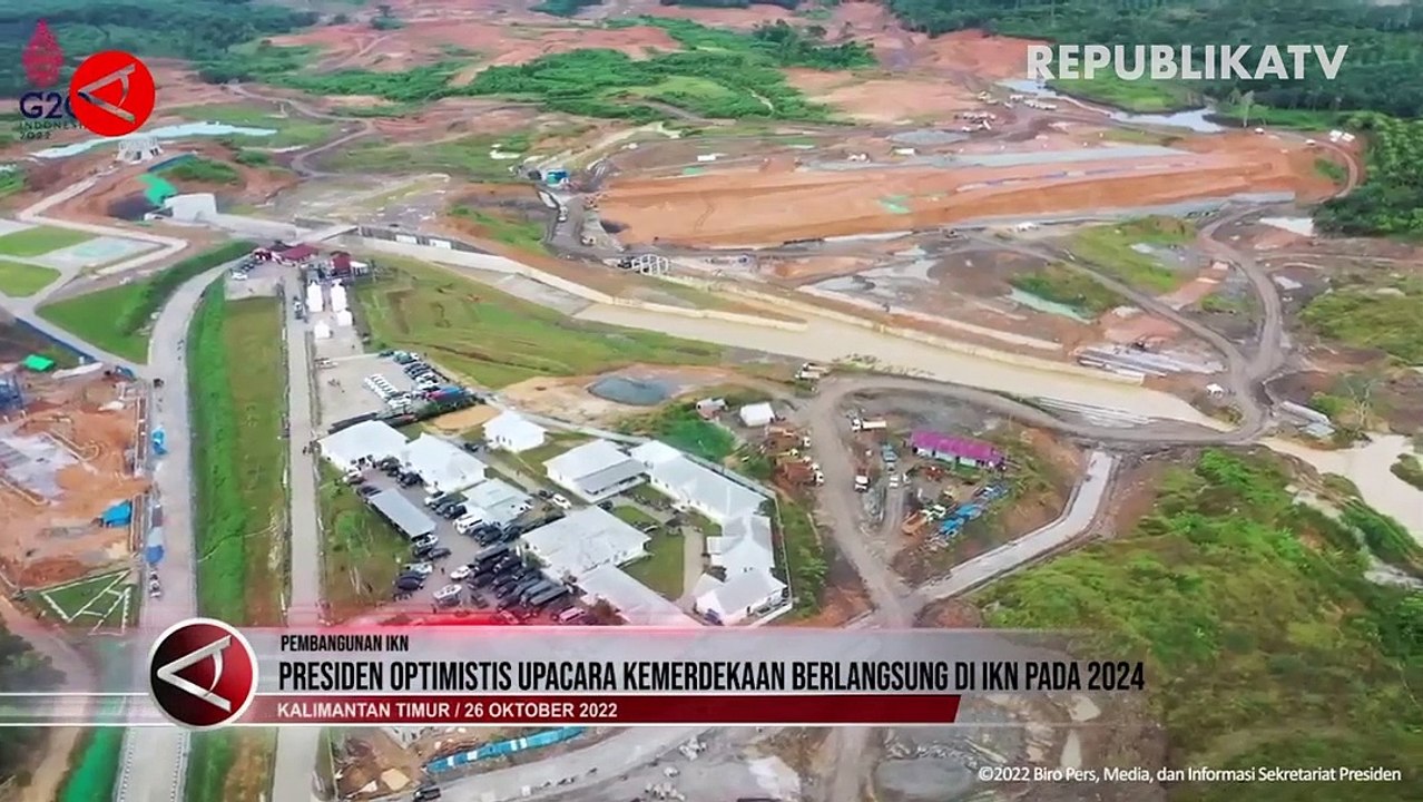 Jokowi Optimistis Upacara Kemerdekaan Tahun 2024 Berlangsung di IKN