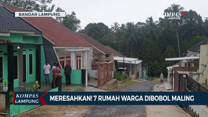 Meresahkan! 7 Rumah Dibobol Maling, Dua Motor Milik Anggota TNI Raib