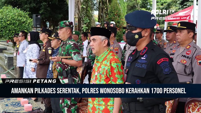 Amankan Pilkades Serentak, Polres Wonosobo Terjunkan 1.700 Personel